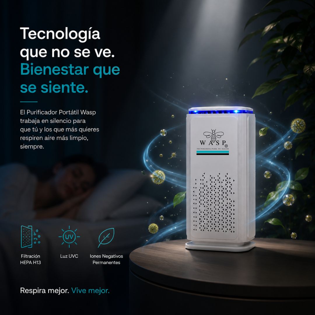 Pack Cyber: Aire limpio en cada espacio (Purificador Family + 2 Purificadores Portátiles)