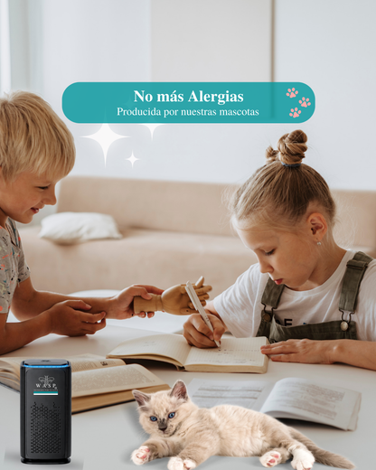 Pack Alérgico: Purificadores Smart Wasp y 2 Portátiles Wasp / Solución Integral