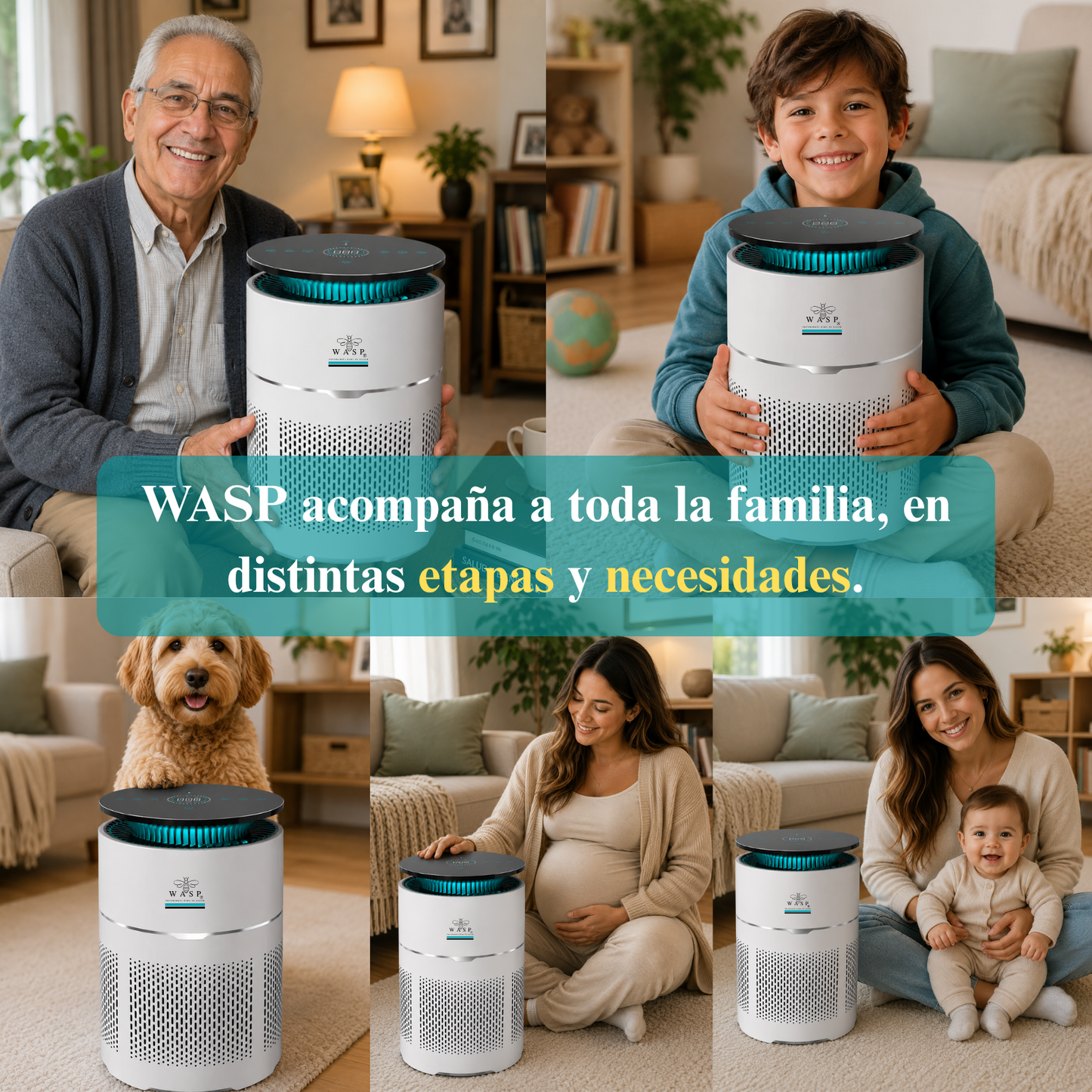 Purificador de Aire Mi Power Pro Wasp - WiFi