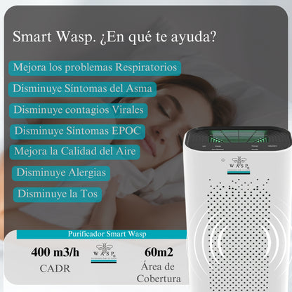 Purificador De Aire Smart Wasp