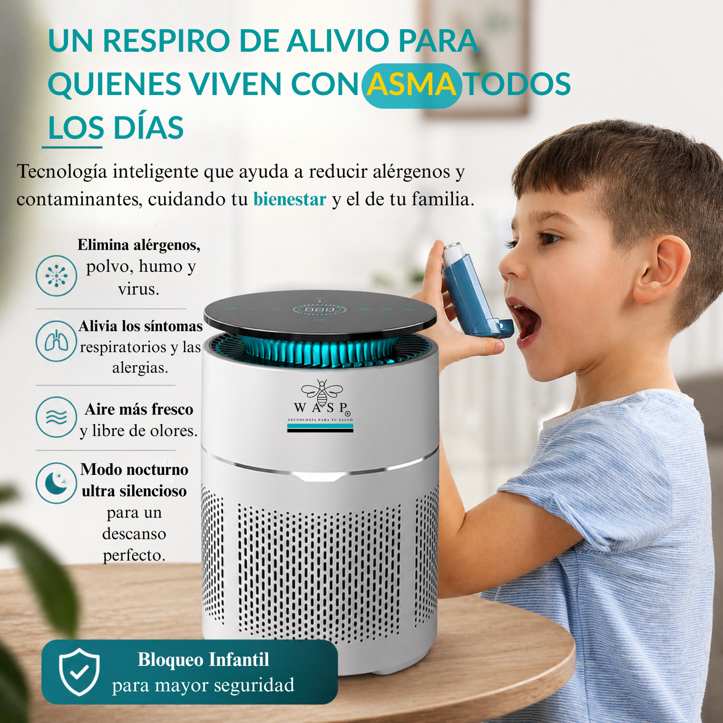 Purificador de Aire Mi Power Pro Wasp - WiFi