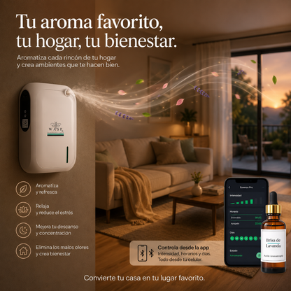 Pack Bienestar Pro: Aire limpio y una experiencia aromática premium