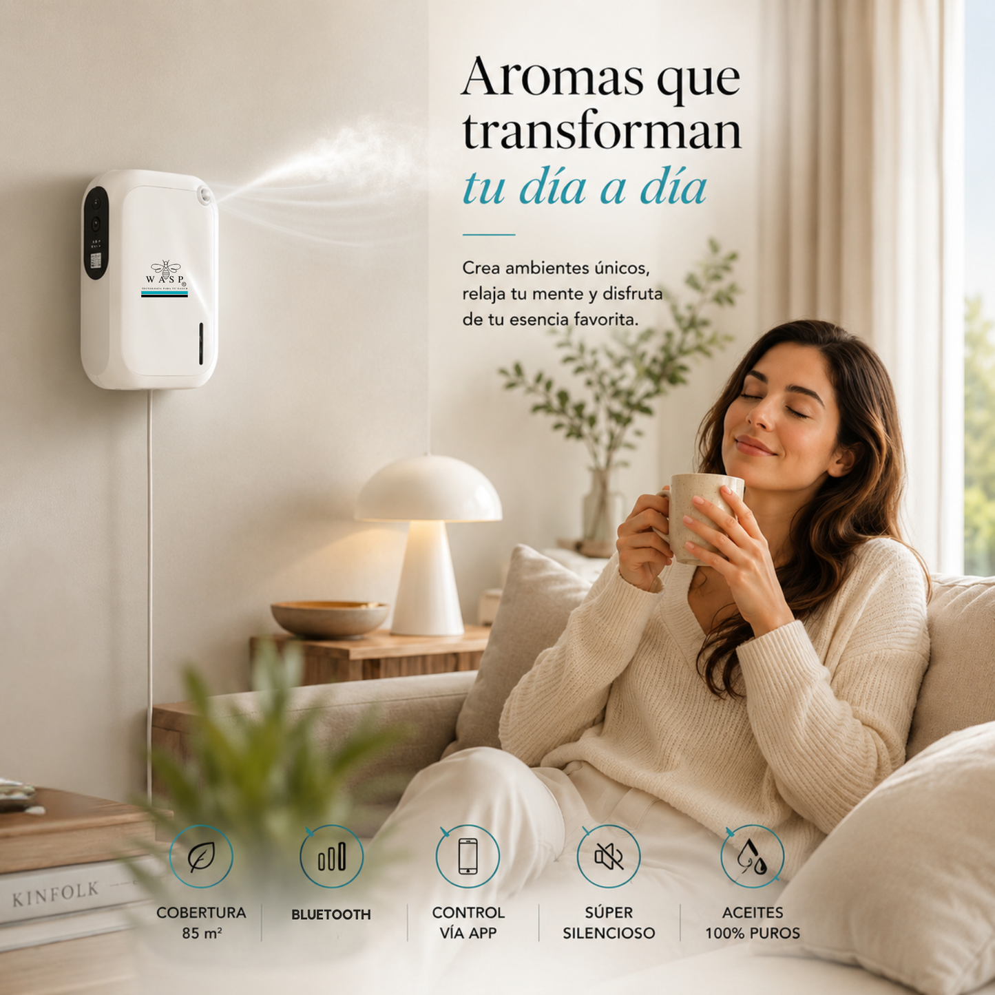 Pack Bienestar Pro: Aire limpio y una experiencia aromática premium