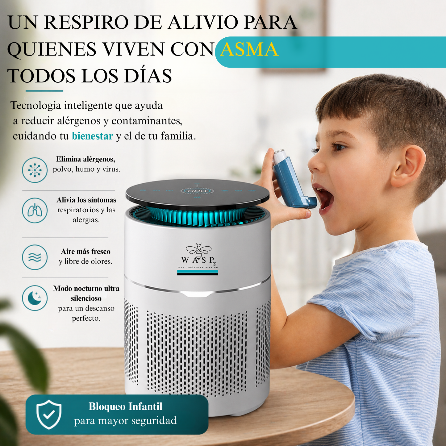 Purificador de Aire Mi Power Pro Wasp