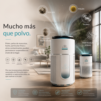 Pack Protección Avanzada: Purificador Family & Pet + Mi Power Pro